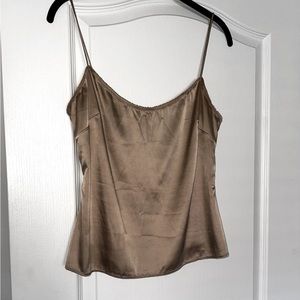 VTG Tahari Gold Tank